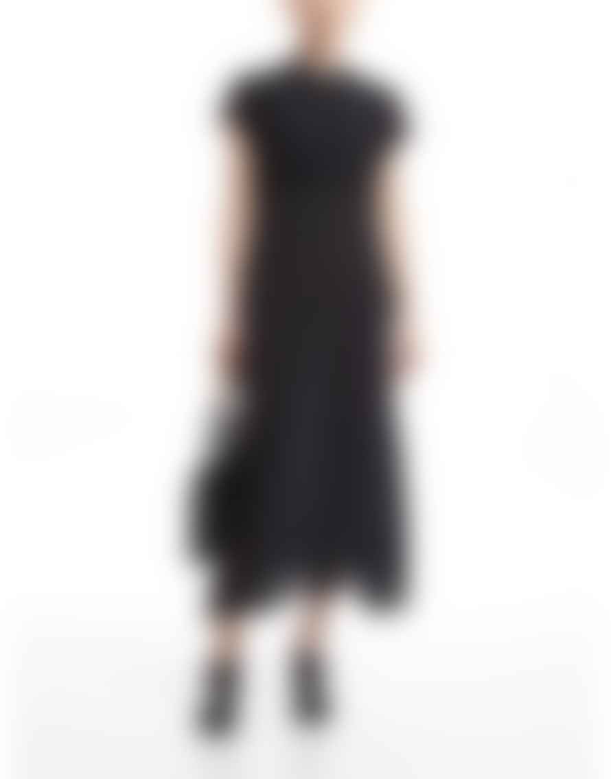 Marella Marella Forma Woven Tassle Detail Button Down Dress Size: 12, Col: Red