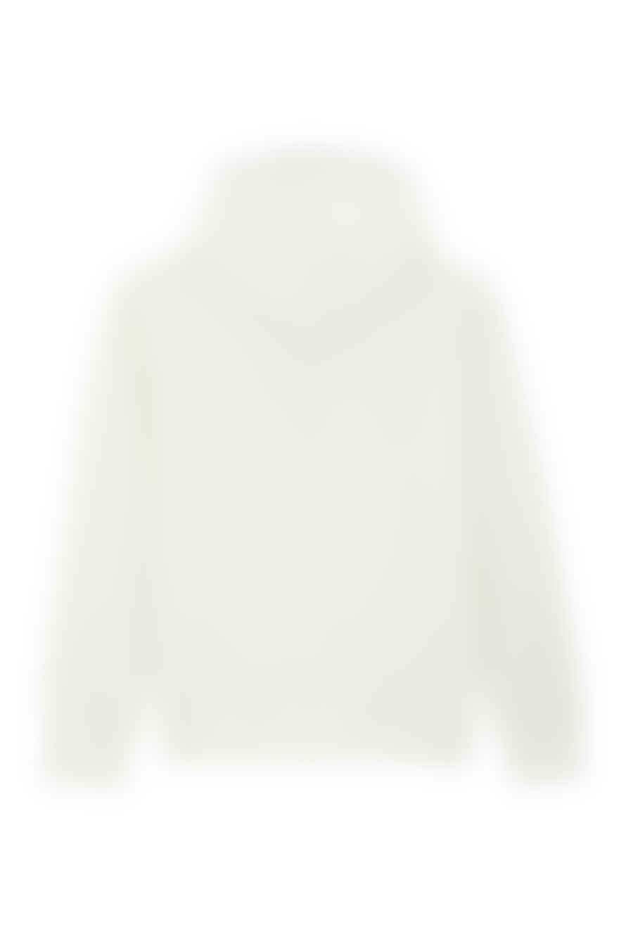 Vilebrequin Plain Cotton Embroidered Hoodie Off-white