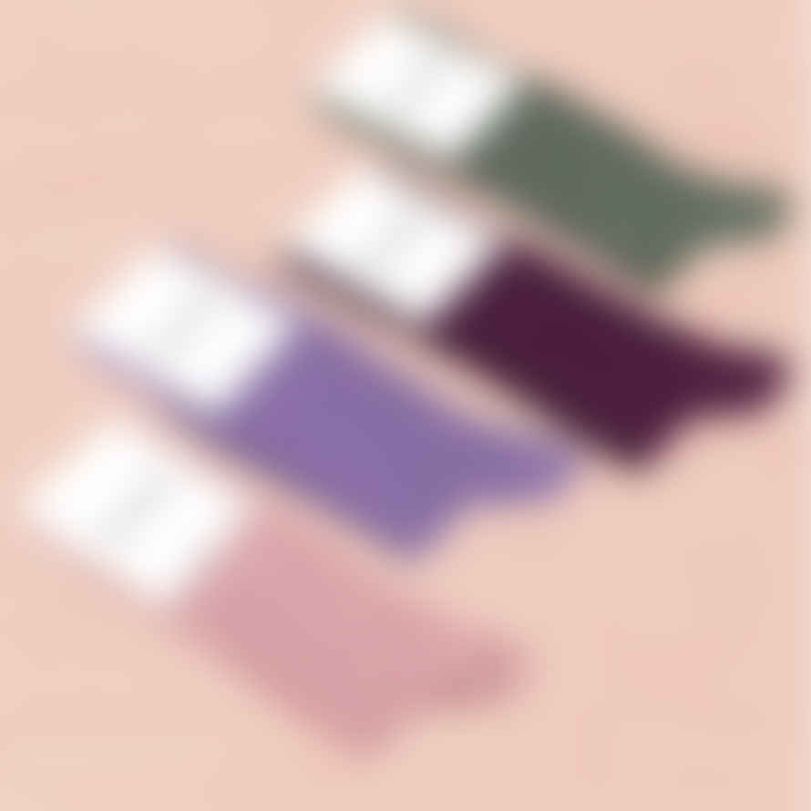 KLUE Purple Air Solid Socks