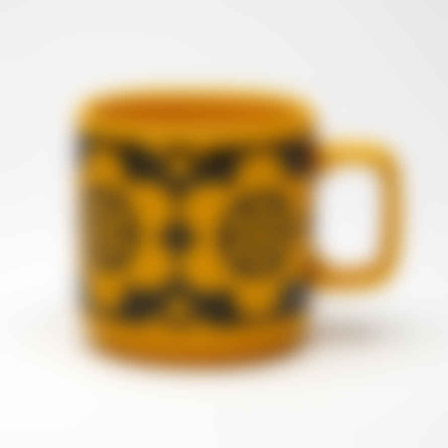 Magpie | Hornsea Geo Flower Mug | Yellow