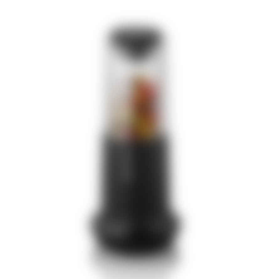 Gefu Germany Salt or Pepper Mill X-Plosion Design Size Large In Black In Stainless Steel