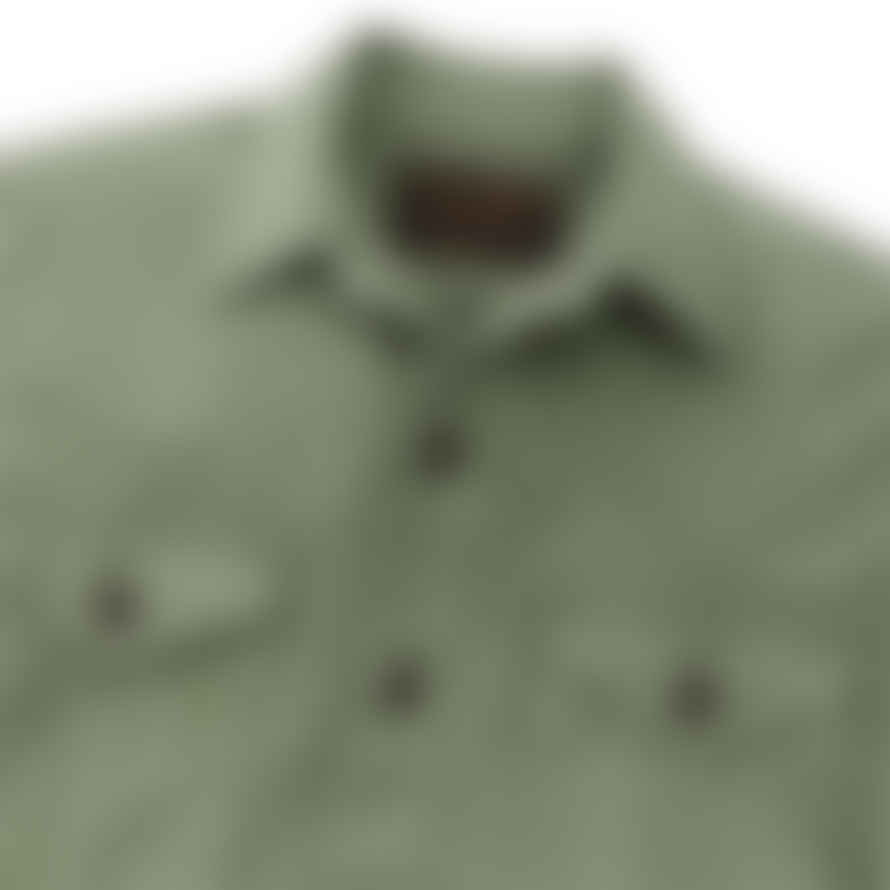 Filson Reverse Sateen Jac-shirt - Washed Fatigue Green