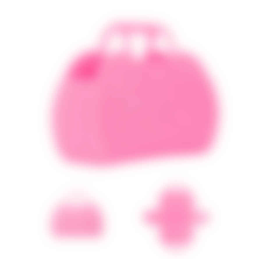 AYKASA Baby Pink Jelly Bag