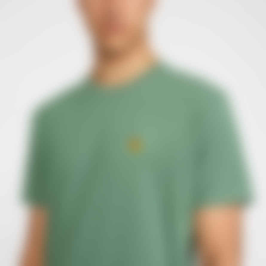 RVLT Revolution | 1368 Duc T-shirt | Dust Green Melange