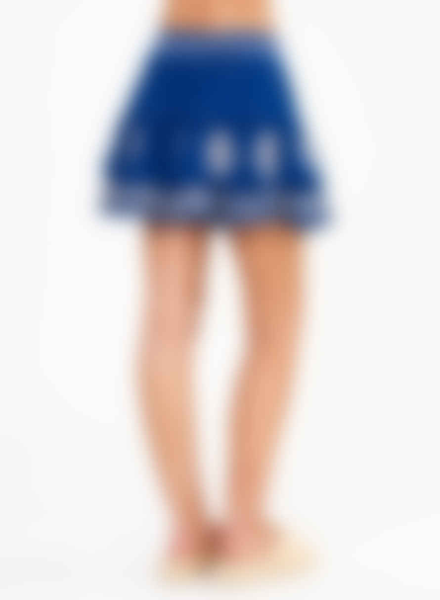 M.A.B.E Mina Mini Skirt - Blue