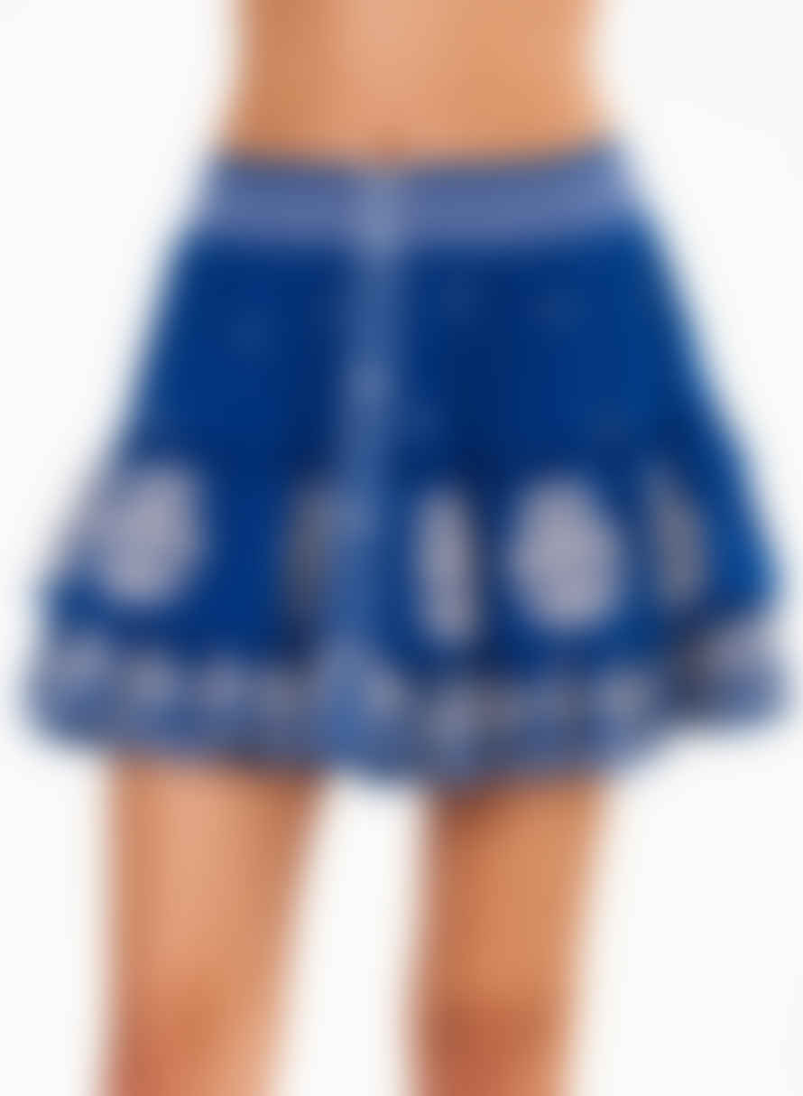 M.A.B.E Mina Mini Skirt - Blue