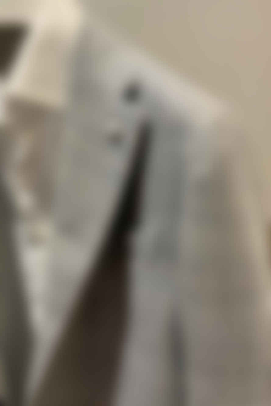 L.B.M. 1911 - Light Grey Check Slim Fit Wool And Silk Blend Jacket 42075/1