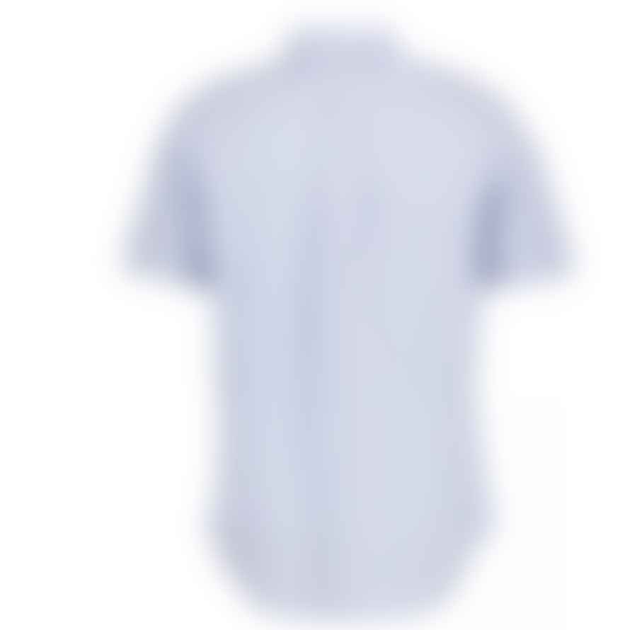 Gant Regular Fit Striped Seersucker Short Sleeve Shirt