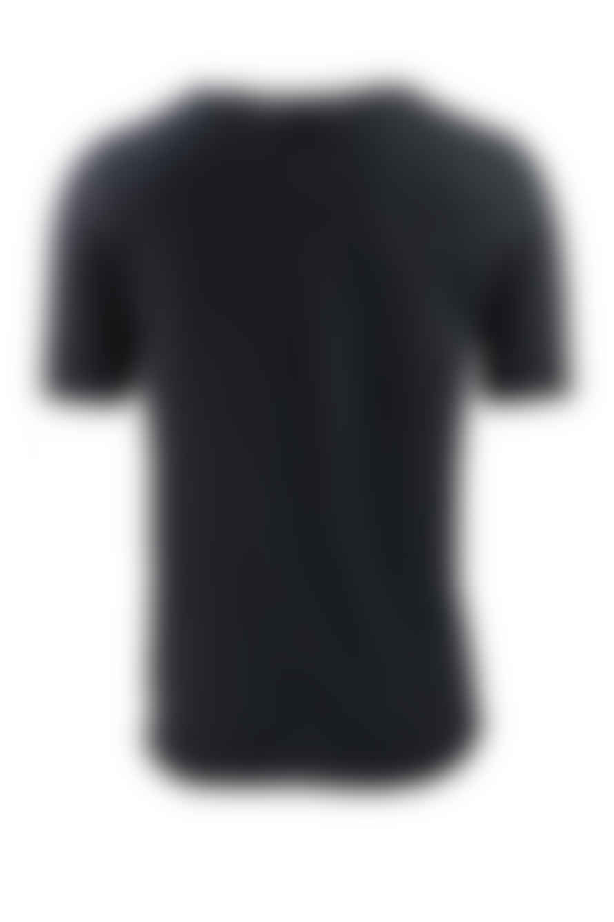 Hannes Roether Cotton/linen T-shirt Black