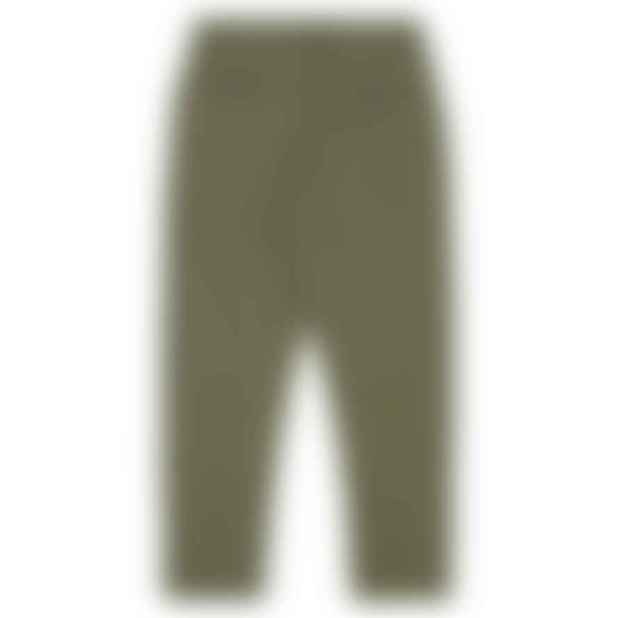 Universal Works Military Chino In Light Olive Twill