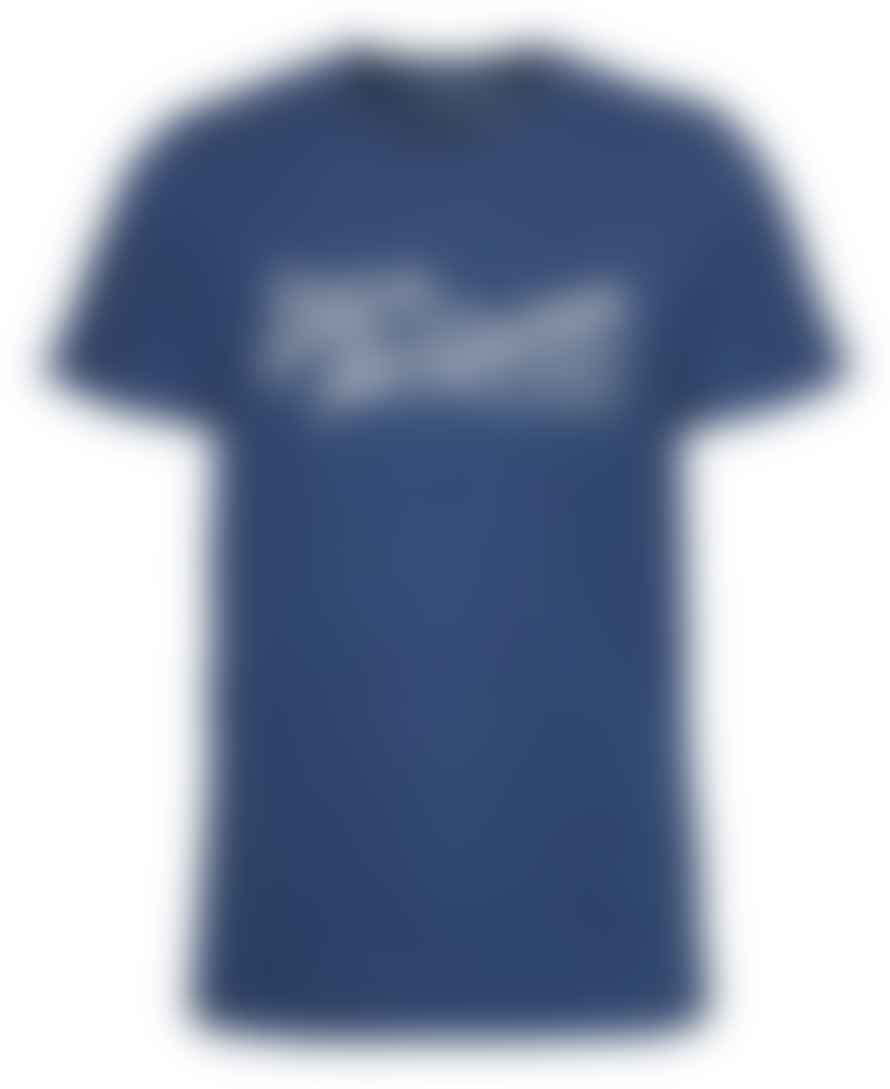 Barbour Strike T-shirt Washed Cobalt