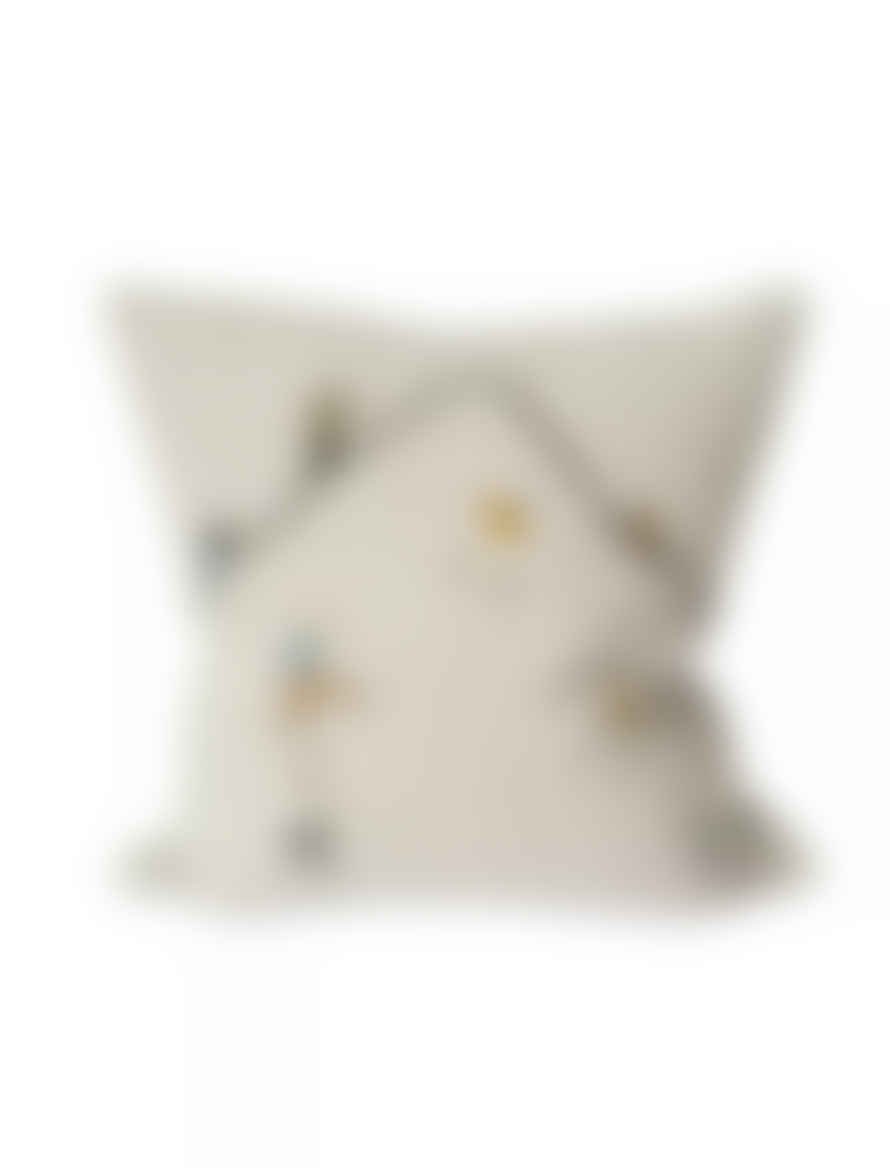 Fine Little Day Mountain Climbers Embroidered Cushion Cover