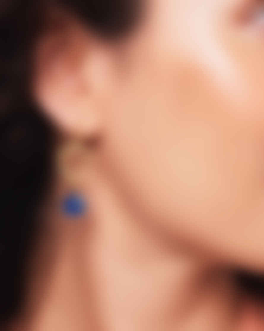 Ashiana Allegra Blue Jade Earrings