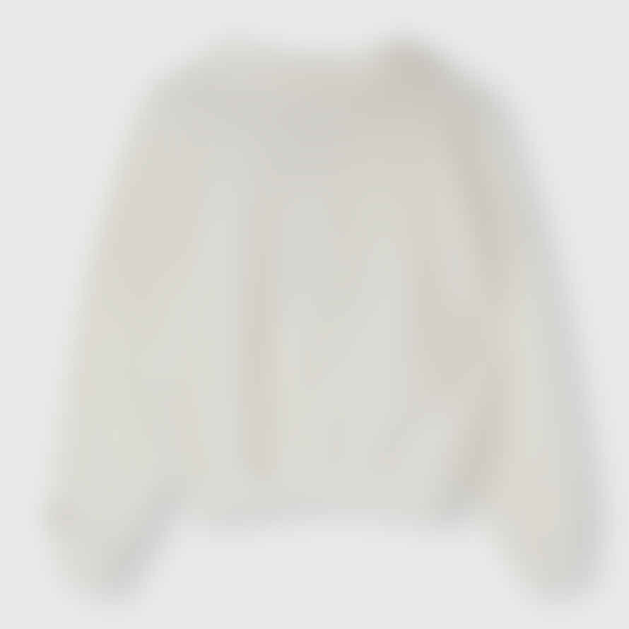 10Days Texture Fleece Polo Sweater