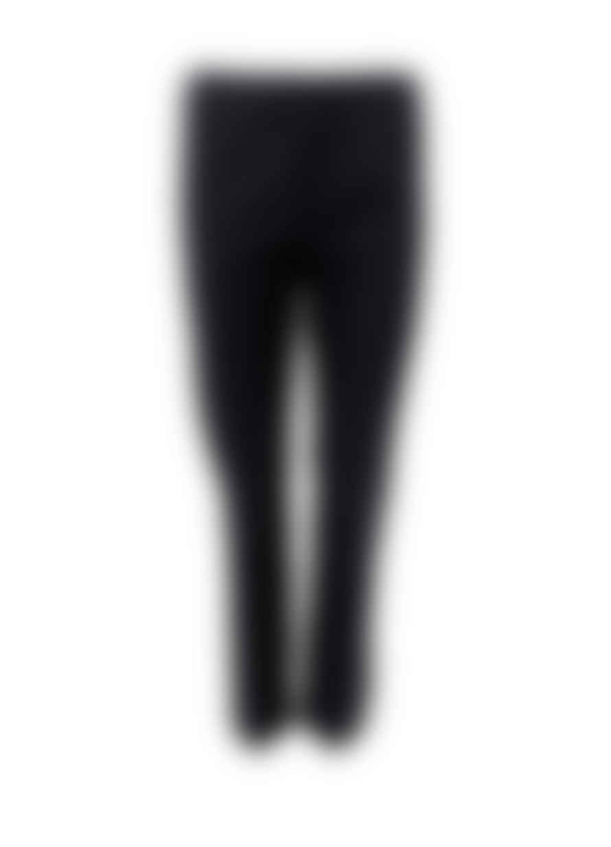 Black Colour Josie Slim Trousers - Black