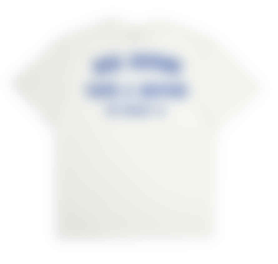 Deus Ex Machina Old Town Short-Sleeved T-Shirt (Vintage White)
