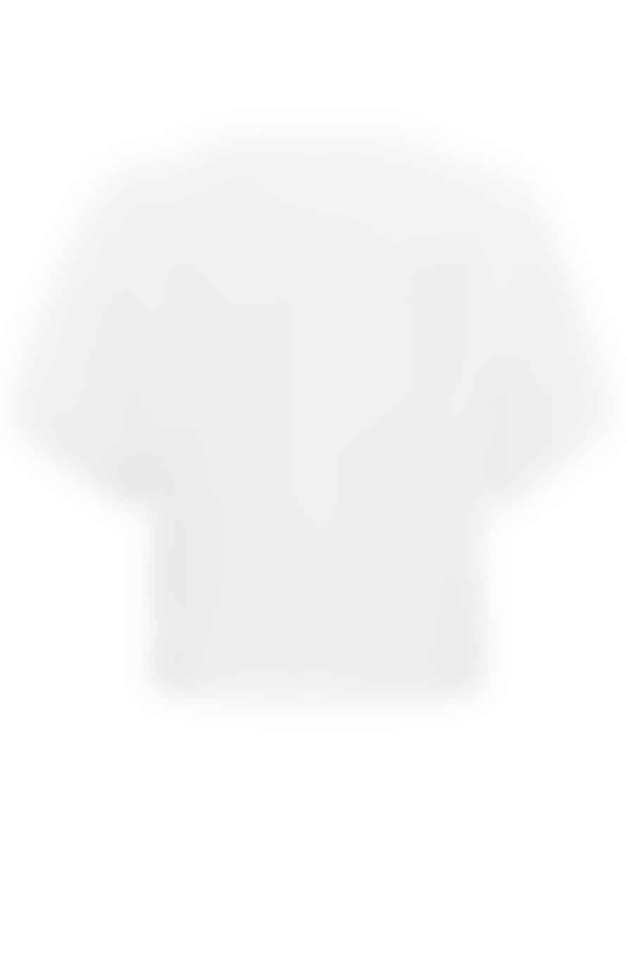 Yaya T Shirt With Round Neck And Puff Sleeves | Pure White