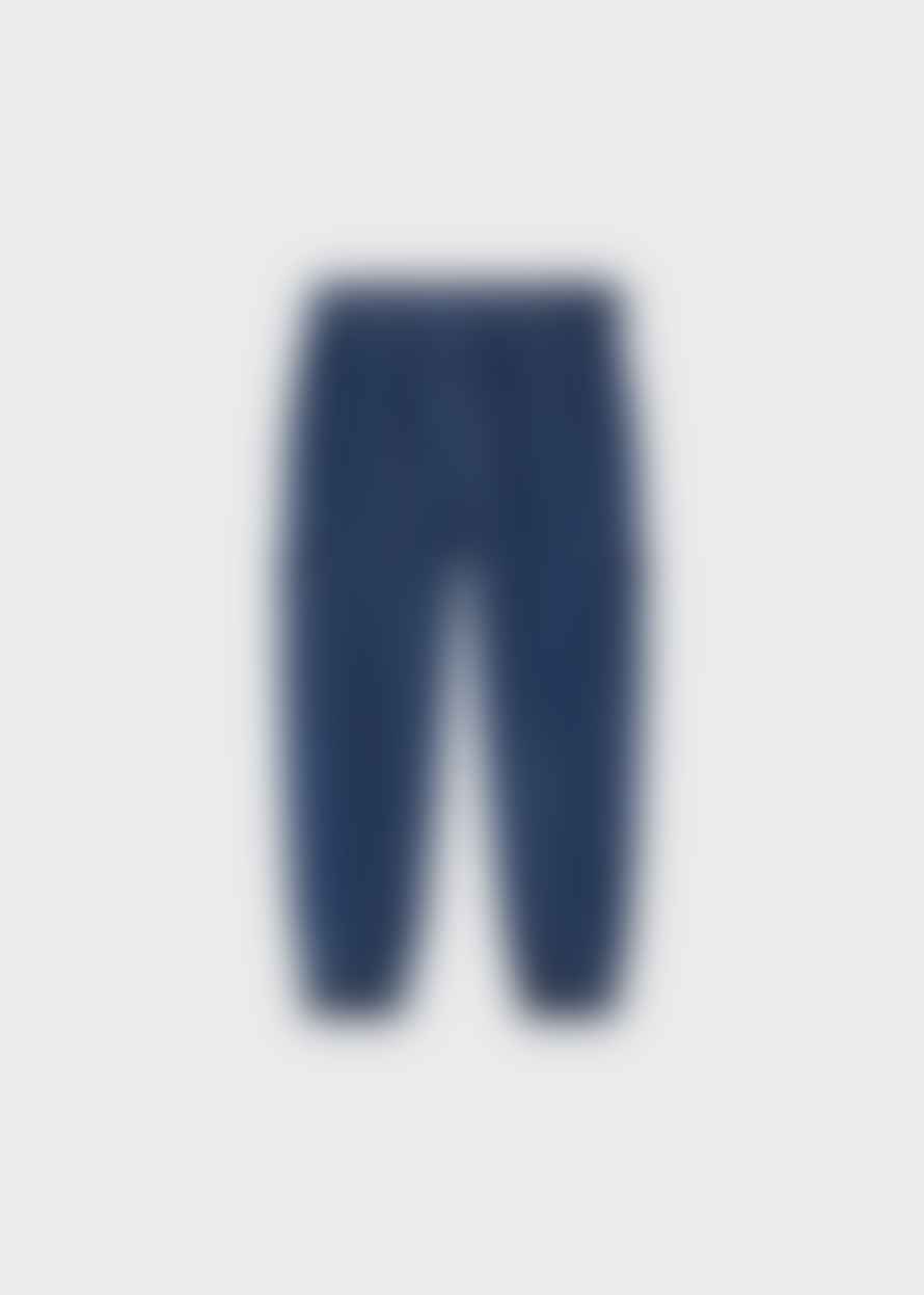 Mayoral Belted Trousers - Blue Denim