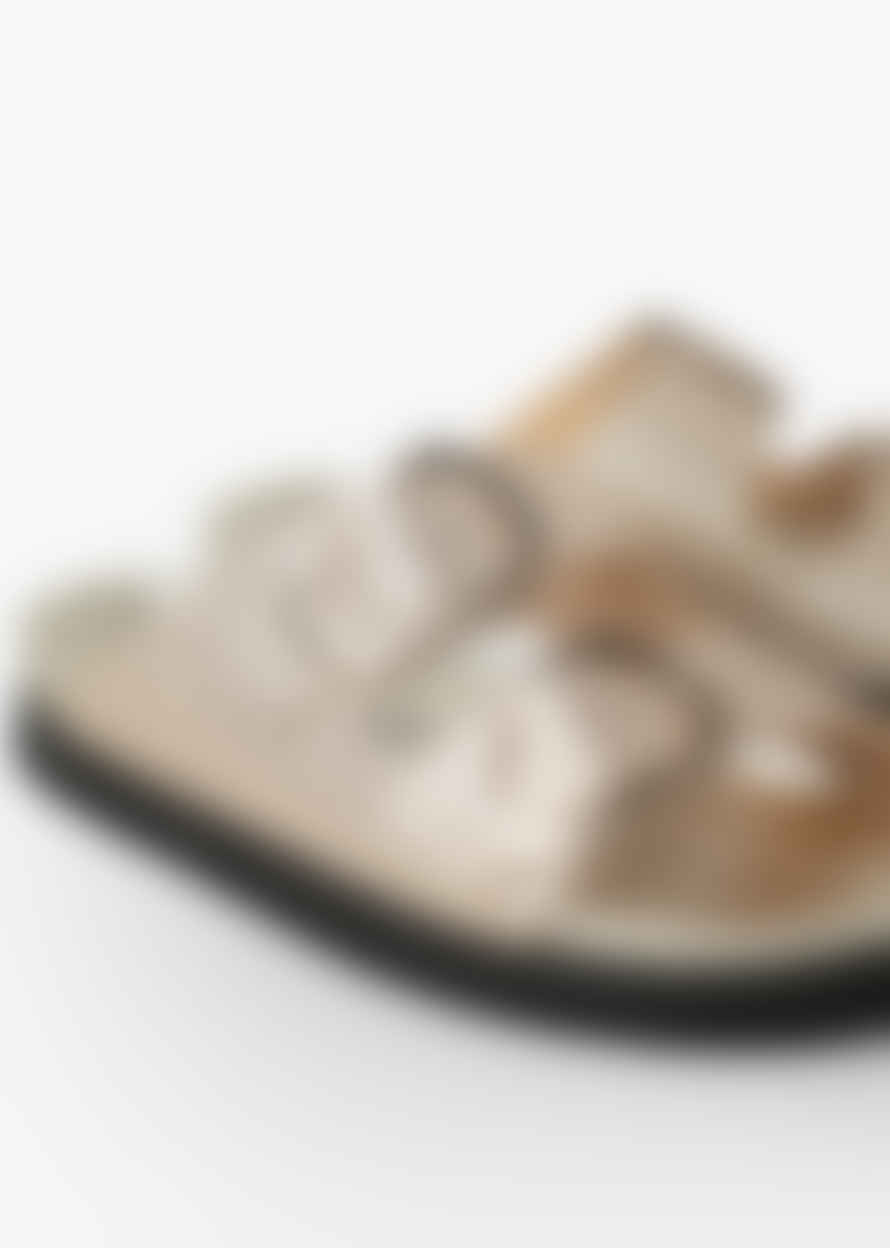 Genuins Galia Vegan Sandals - Platinum