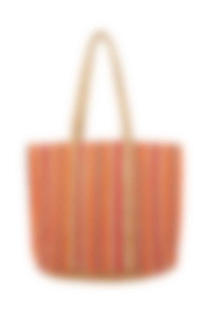 Cuckoo Horsham Iarububi Striped Jute Bag