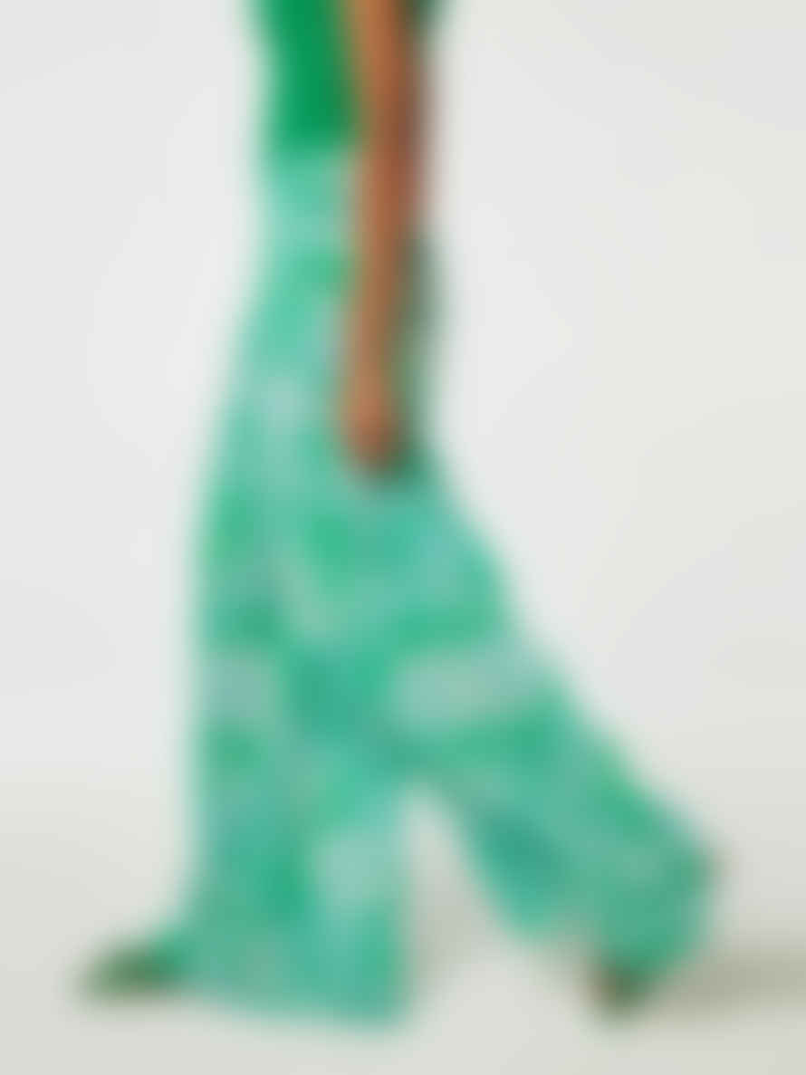 Fabienne Chapot Palapa Trousers Green Streisand