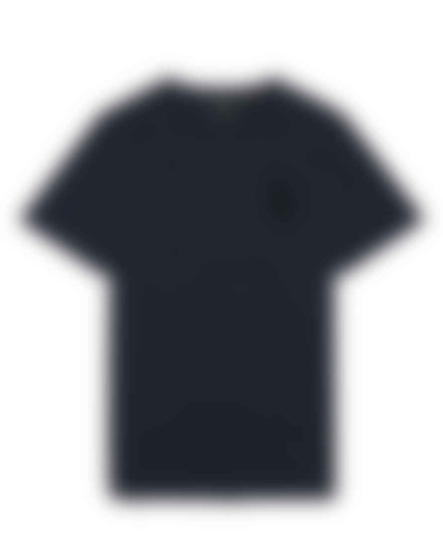 Lyle and Scott Ts2017v Club Emblem T Shirt In Dark Navy