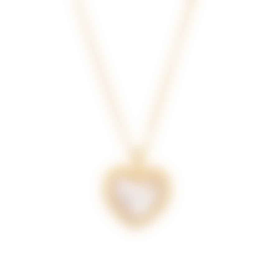 Talis Chains Mini Heart Pendant - Mother Of Pearl