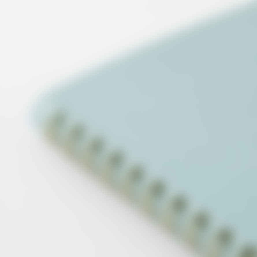 Midori A5 Dot Grid Wirebound Notebook Blue