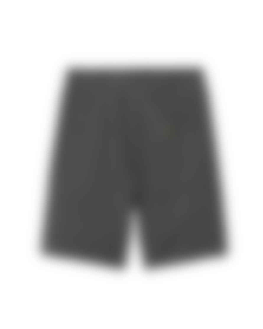 Carhartt Pantalón Short Nelson Sweat - Charcoal (garment Dyed)