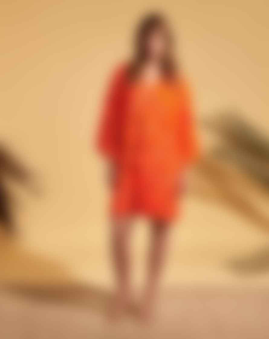 Valérie Khalfon Ital Dress In Orange