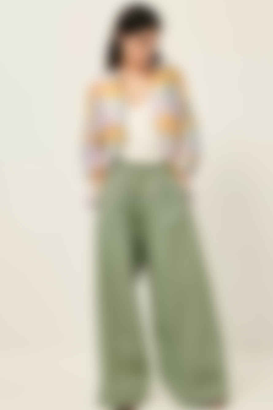 Sessun Ridue Infused Green Trousers