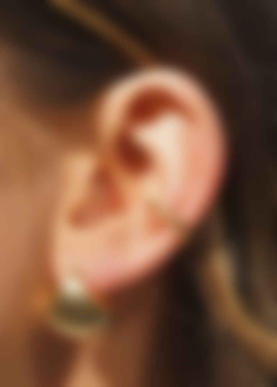 Orelia Twist Textured Ear Cuff