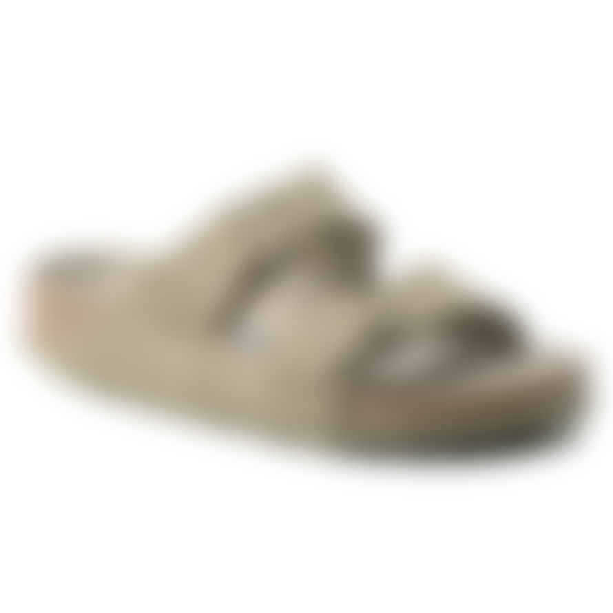 Birkenstock Faded Khaki 1019088 Narrow Fit Arizona Soft Insole Sandals