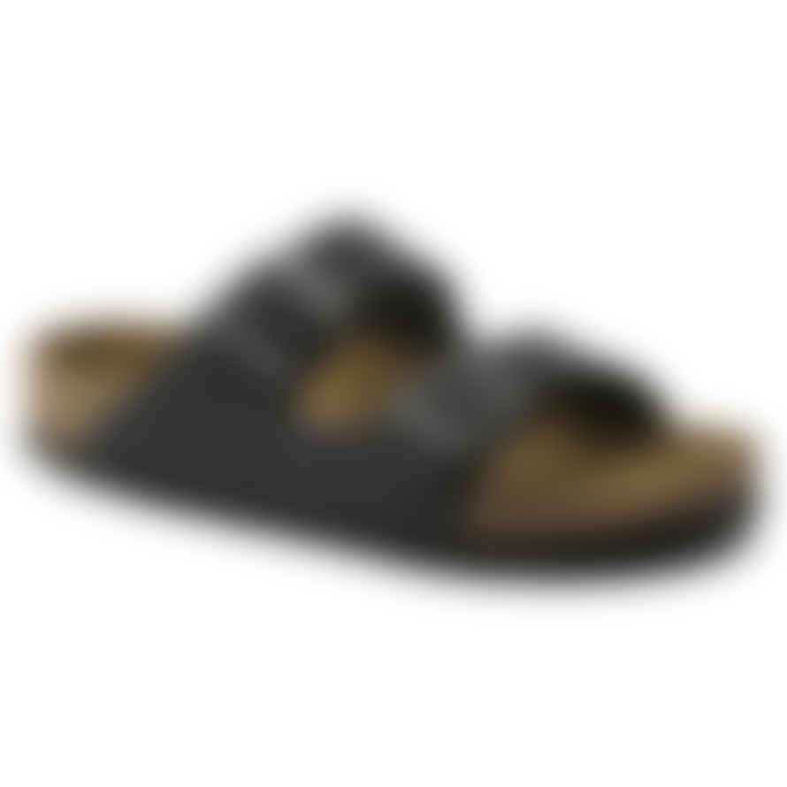 Birkenstock Black 752483 Narrow Fit Arizona Soft Insole Sandals UNISEX