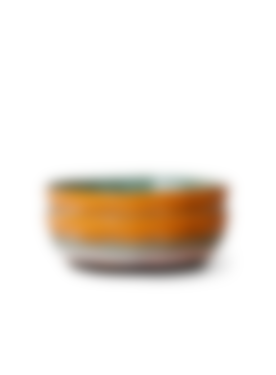 HK Living 70's Ceramics Pasta Bowl In Golden Hour From