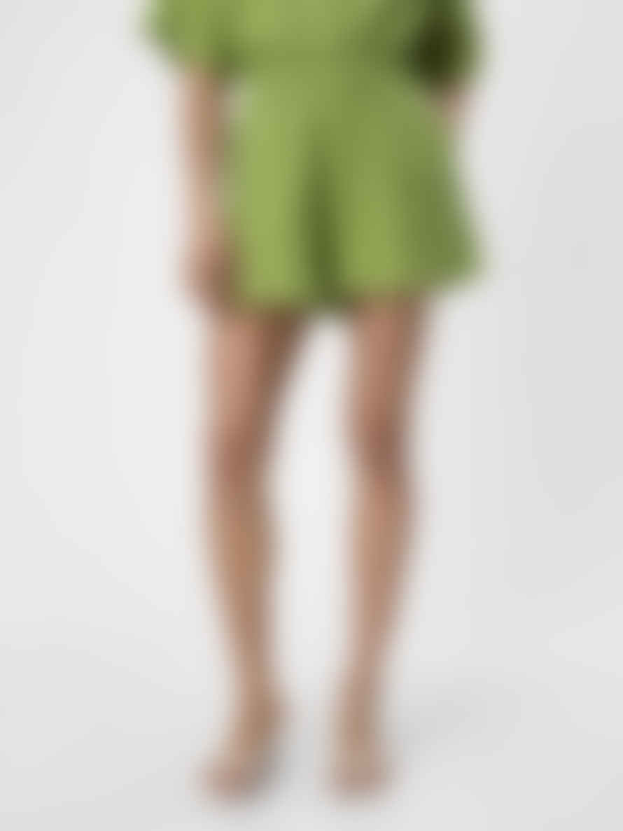 Object Carina Cotton Shorts - Peridot