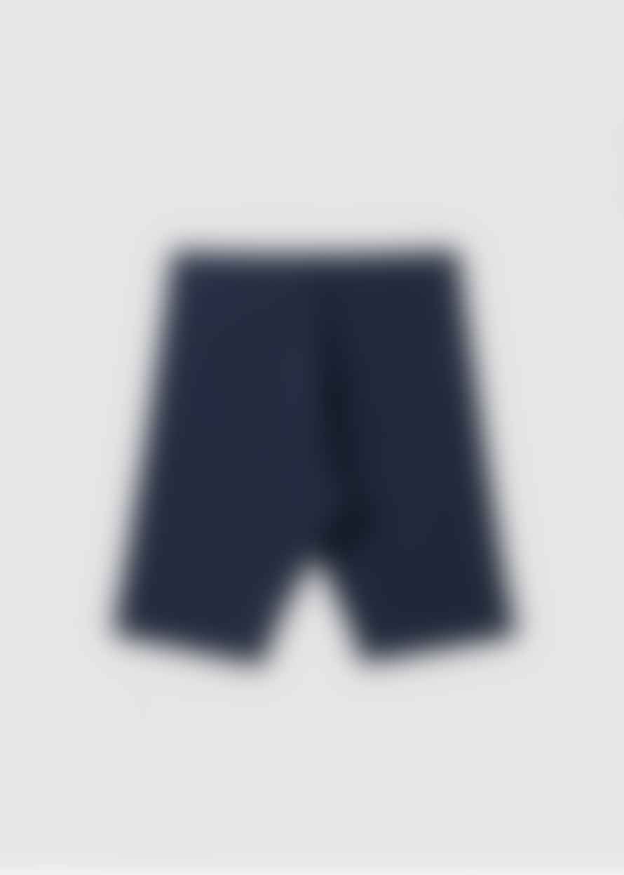 Tommy Hilfiger Womens Navy Cycle Shorts In Twilight Navy
