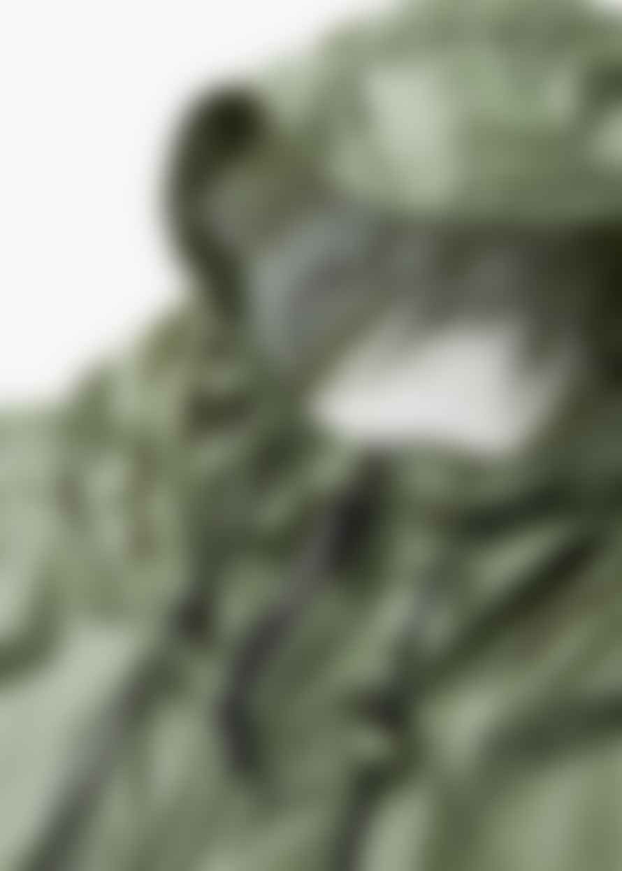 C.P. Company Mens CS II Hooded Jacket In Agave Green