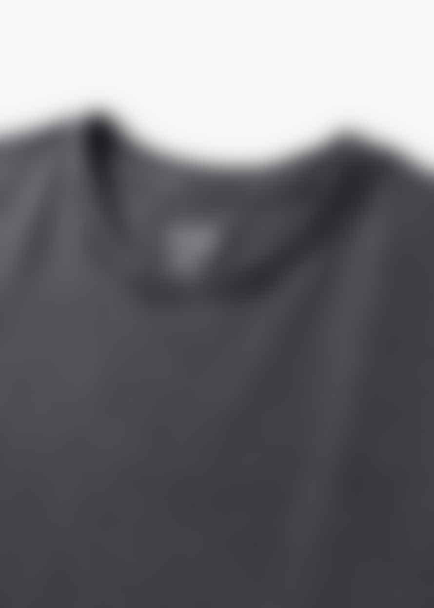 Colorful Standard Mens Classic Organic T-Shirt In Faded Black