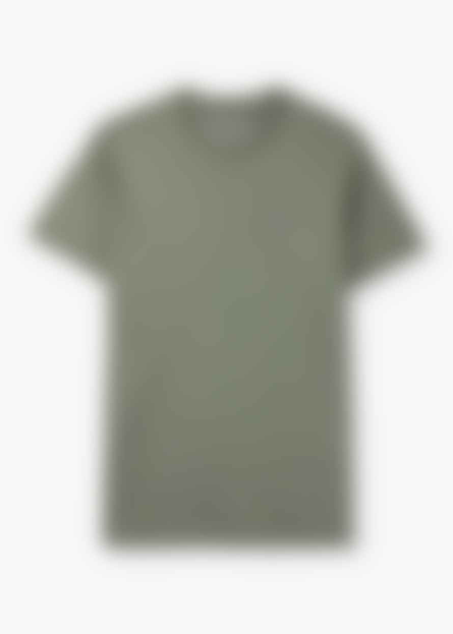 PSYCHO BUNNY Mens Classic Crew Neck T-Shirt In Agave Green