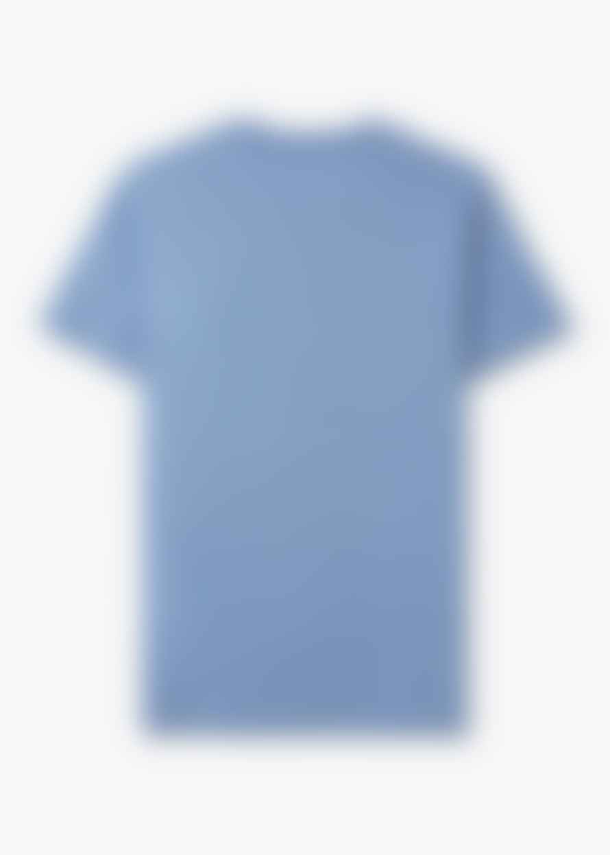 PSYCHO BUNNY Mens Classic Crew Neck T-Shirt In Blue