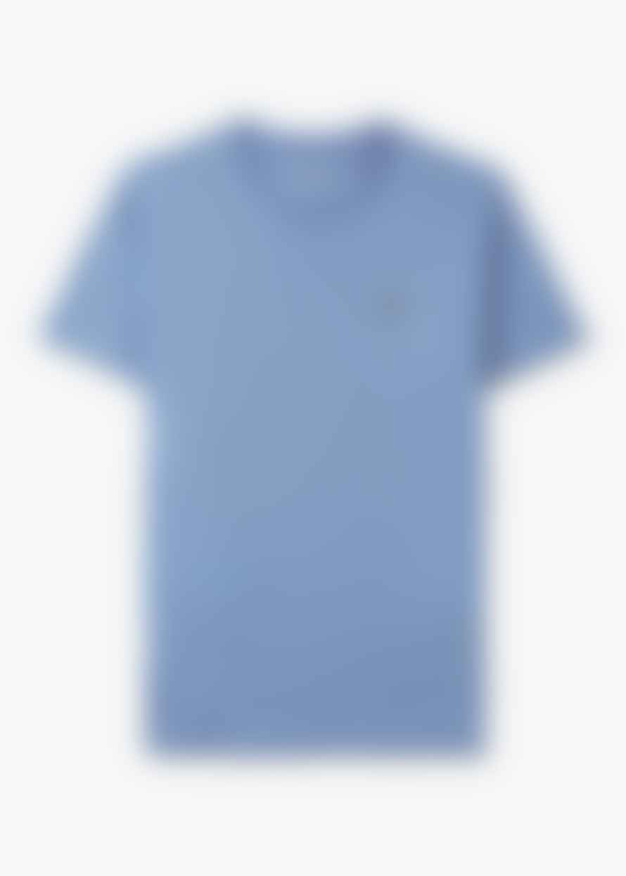 PSYCHO BUNNY Mens Classic Crew Neck T-Shirt In Blue