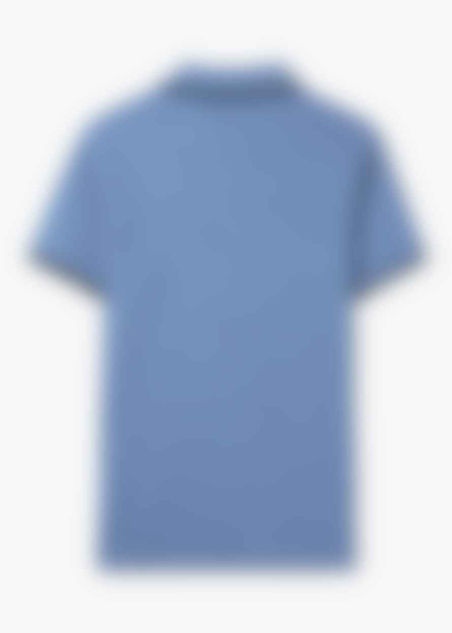 Barbour Mens Easington Polo Shirt In Federal Blue