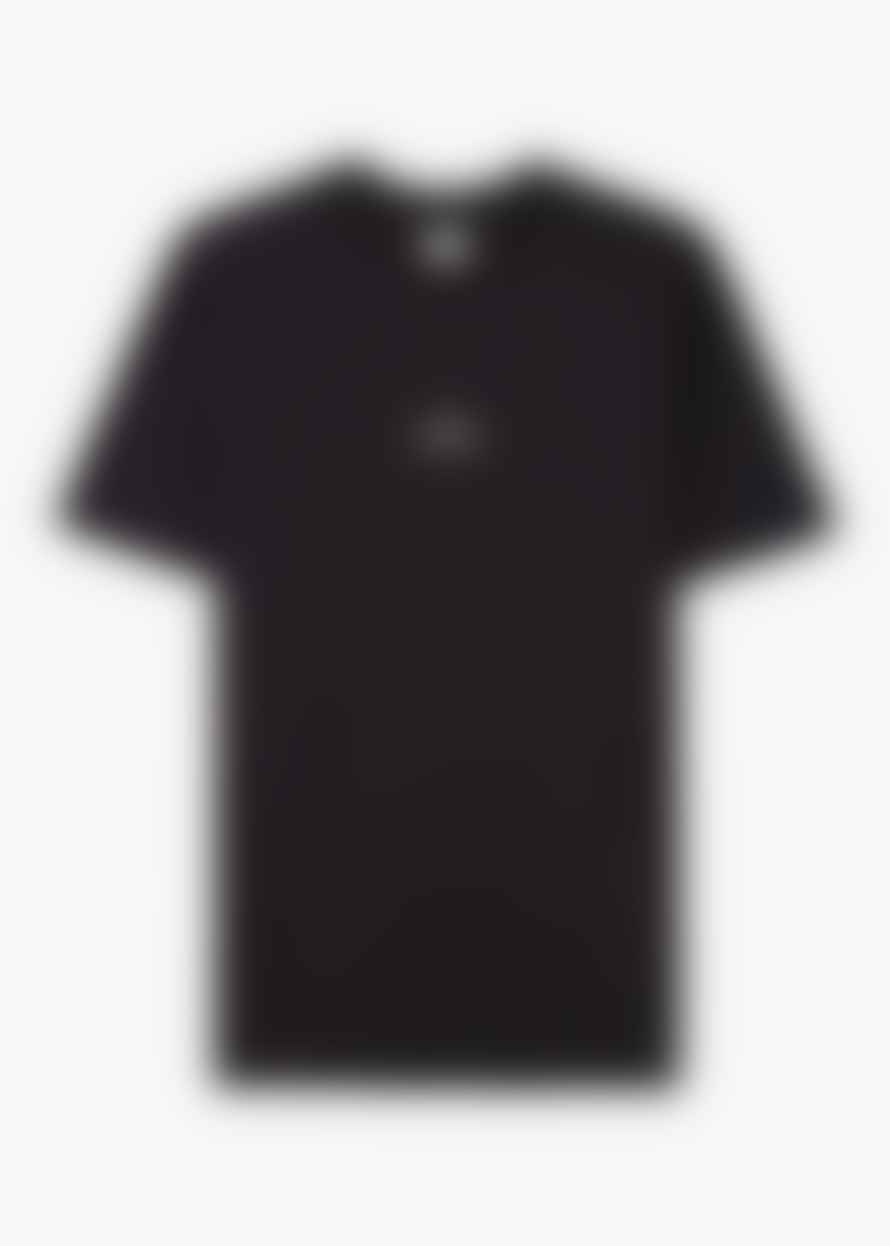 C.P. Company Mens 30/1 Jersey Graphic T-Shirt In Black