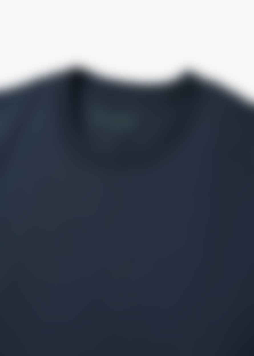Oliver Sweeney Mens Palmela Cotton T-Shirt In Midnight Navy