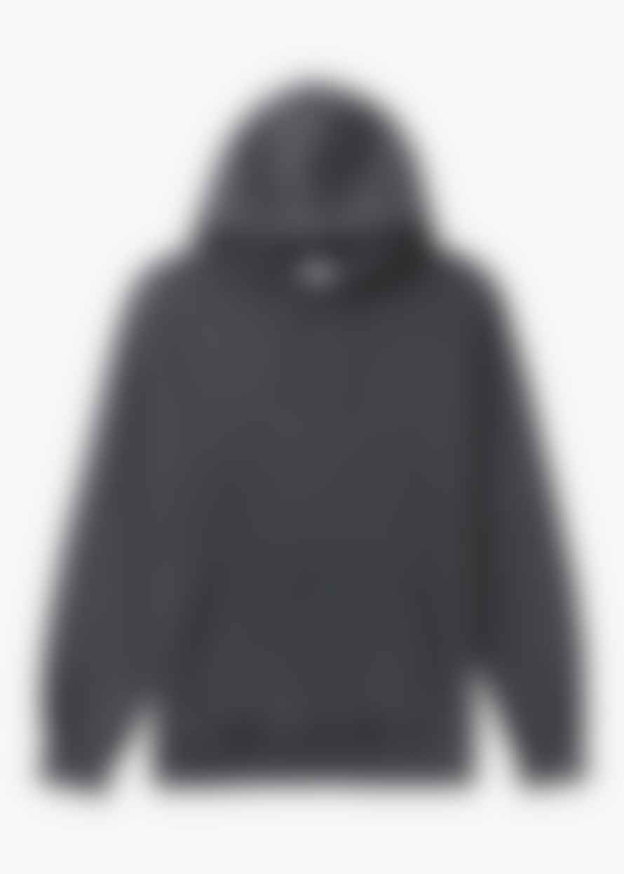 Colorful Standard Mens Classic Hoodie In Faded Black