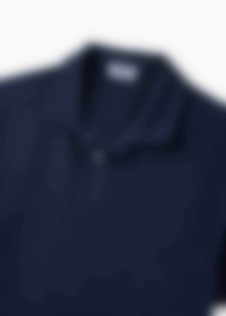 LOVE BRAND Mens Powell Polo Shirt In Navy Blue