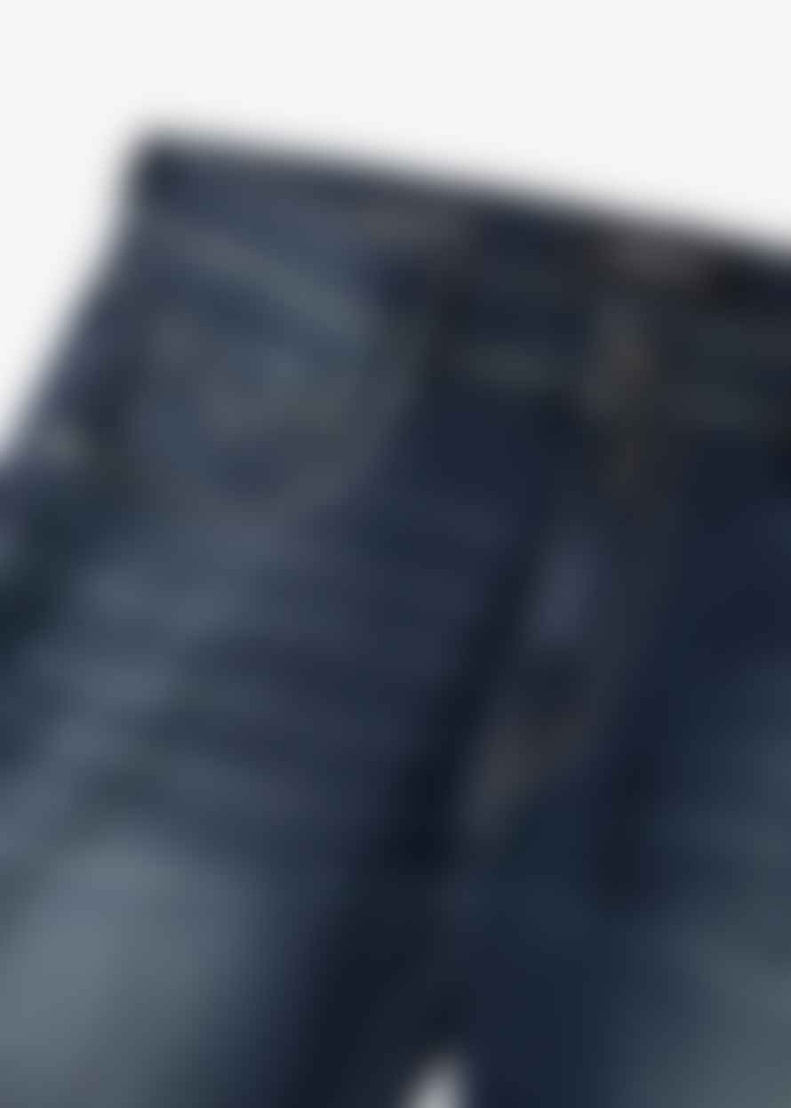 Replay Mens Anbass Hyperflex Dust Slim Jeans In Dark Blue