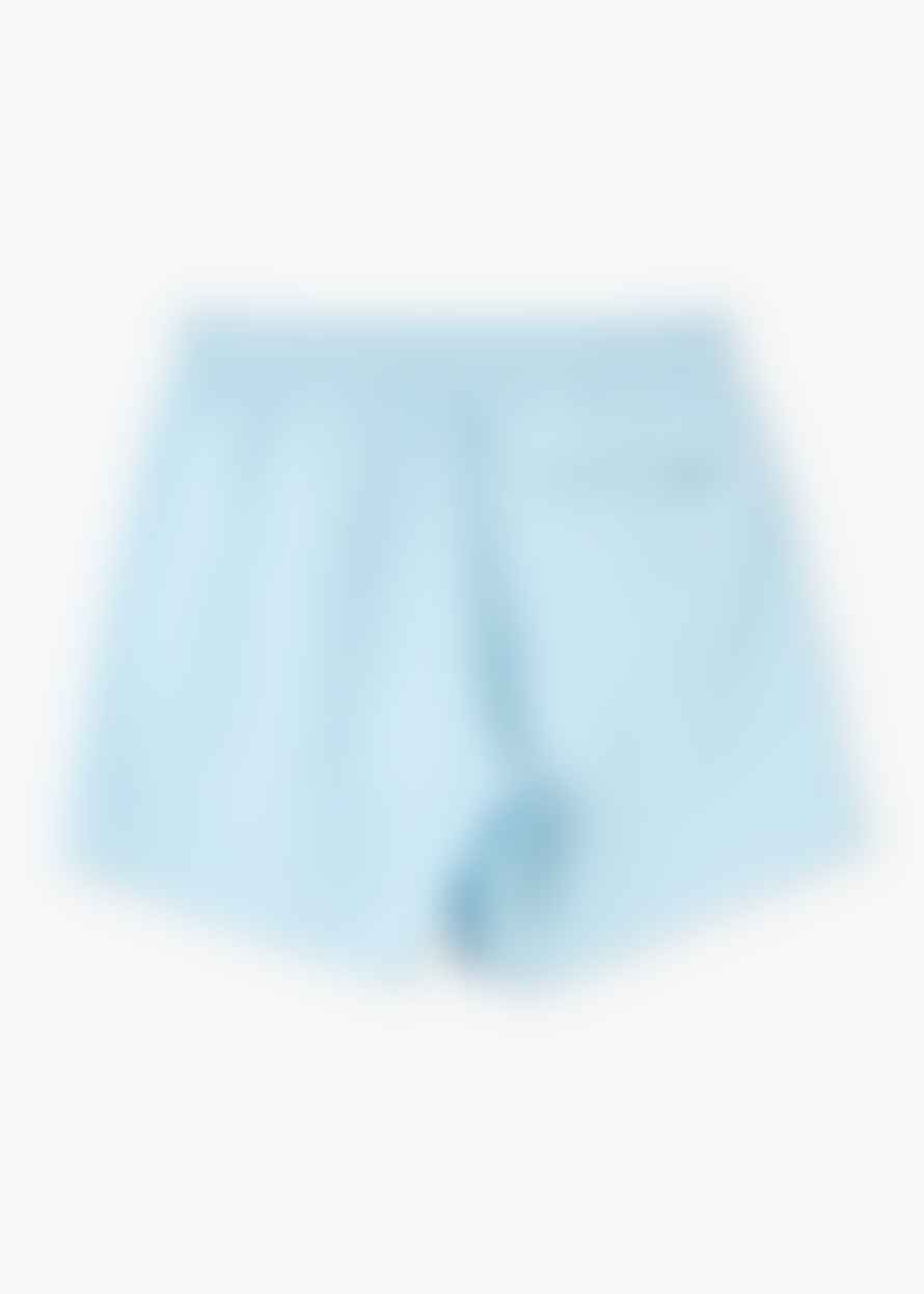 Sandbanks Mens Badge Logo Swim Shorts In Blue