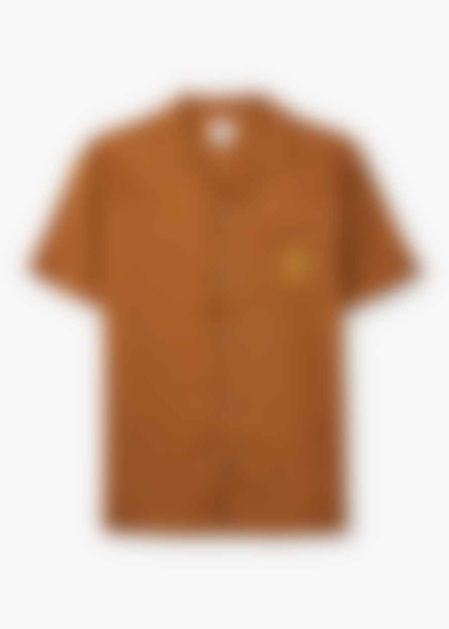 Che Mens Breeze Shirt In Rust